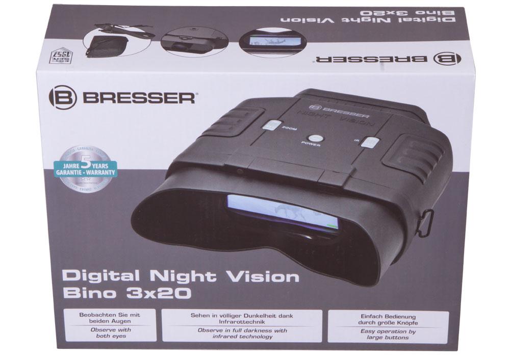 Visore notturno digitale binoculare BRESSER 3x20 - immagine 8