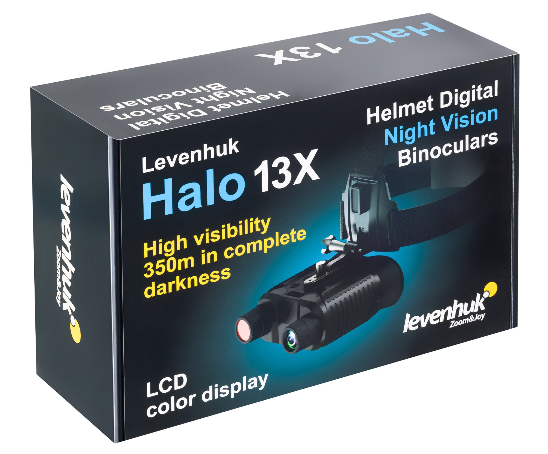 Visore notturno binoculare digitale LEVENHUK Halo 13X Helmet - immagine 13