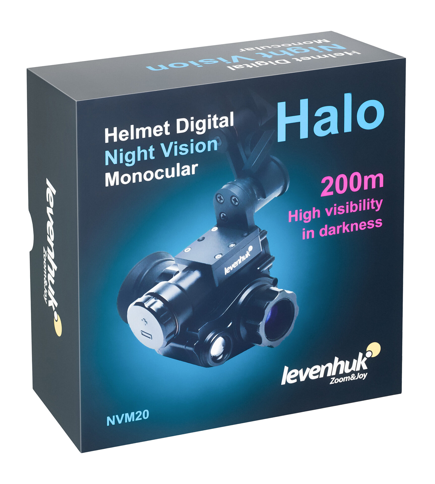 Visore notturno monoculare digitale LEVENHUK Halo NVM20 Helmet - immagine 17