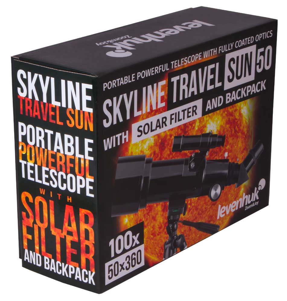 Telescopio Levenhuk Skyline Travel Sun 50 - immagine 9