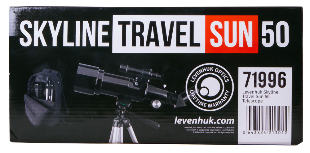 Telescopio Levenhuk Skyline Travel Sun 50 - immagine 12