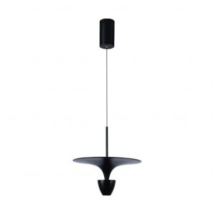 Lampadario LED 9W Dal Design Moderno 30*320*100 cm Colore Nero 4000K