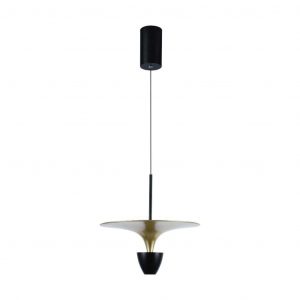 LAMPAGGIO DI IMPEGNO DESIGNER LED da 9W (30*320*100 cm) Black+Gold Body 4000K