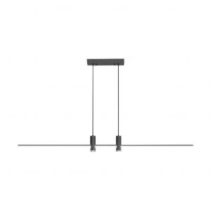 Designer LED a LED da 19W Lampada sospesa Black 4000K