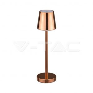 Lampada da tavolo a LED da 3 W Tocco ricaricabile Dimmeble Gold Body 4000K