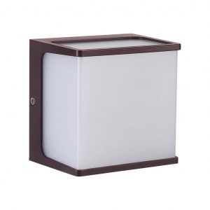 8 W Muro a parete LED Light Brown Body IP65 4000K