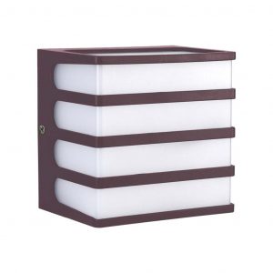 8 W Muro a parete LED Light Brown Body IP65 3000K