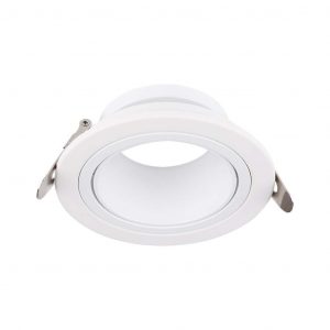 GU10 SPETLIGHT FITTING Iron+PC bianco+bianco