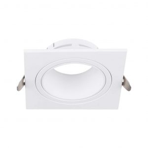 GU10 SPETLIGHT FITTING Iron+PC bianco+bianco