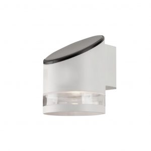 Lampada a parete solare a LED da 1W SMD Body Body IP44 3000K