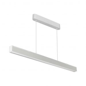 Plafoniera LED Chip Samsung A Sospensione 40W Lineare Colore Bianco 120cm 3in1