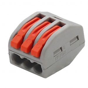 Connettore terminale da 3 pin a un modo