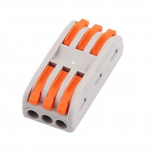 Connettore terminale a due pin a due vie