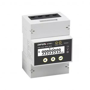Metro intelligente dfun trifase contore bidireziona 3*230v/400v rs485 per misurazione precisa e controllo energico avanzato
