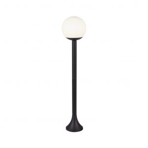 Lampada di supporto 1*E27 Matt Black Opal Plastic Call C