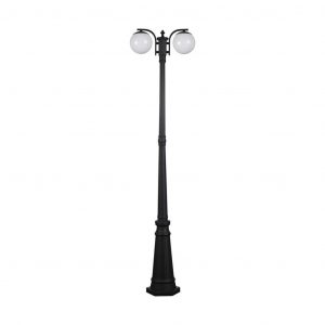 Lampada di supporto 2*E27 Matt Black Opal Plastic Call C