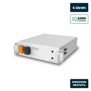 Batteria di accumulo HV rack 5.12kWh LFP 51.2V 100AH ​​100A