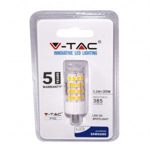Spotlight LED Samsung Chip – G4 3.2W Plastic 3000K