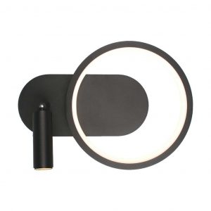 Primano da design a LED da 14 W 250*100*180mm Black Body 3000K