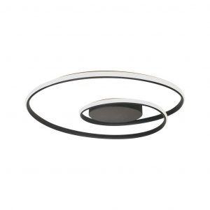 Luce a soffitto a LED 48W LED 600*50mm Triac Dimmabile 4000K Nero