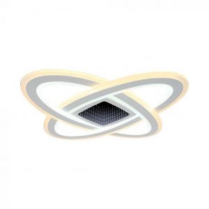 Designer 130 W Smart Soffio Light (50*50*5Cm) CCT: 3000K + 6000K Dimmabile + Remoto Control