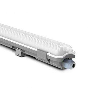Confilatore di chip Samsung impermeabile a LED Merie M serie 1200mm 48W 4000K trasparente 120 LM/W
