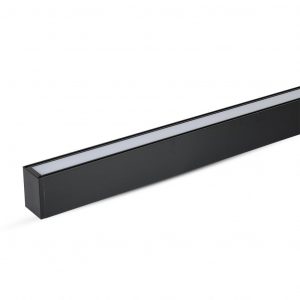 Luce lineare LED Samsung Chip 40W Surface Black Body 6500K
