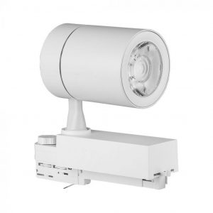 35W LED Track Light Light White Body 3000K