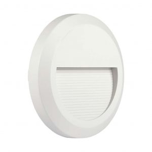 LED 2W LED LIGHT LIGHT 3000K White Body Round