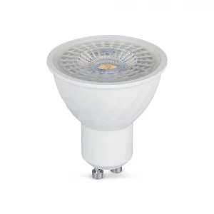 Faretto LED GU10 6W 110 ° Copertura Trasparente 4000K Dimmarabile