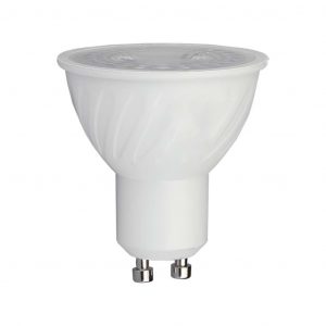 Spotlight LED Samsung Chip – GU10 6W ondulamento in plastica 10 ° D 4000K