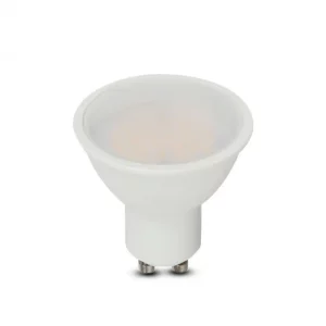 Spotlight LED – Cree Chip 4,5W GU10 di plastica 100 ° 3000K