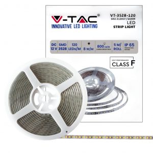 Strip LED SMD3528 120 LED 6500K IP65