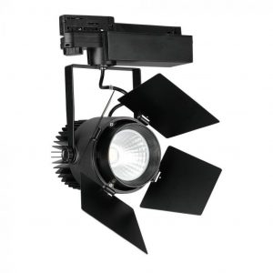 33W LED TRACKLIGHTLIGHT SAMSUNG CHIP BLACK BODY 3000K