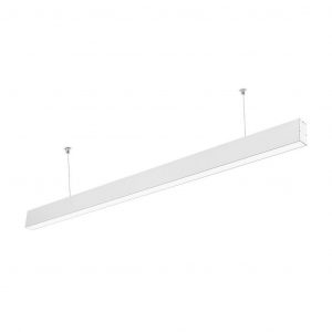 Luce lineare LED Samsung Chip 40W sospensione sospesa Body Body 4000K 1200x35x67mm