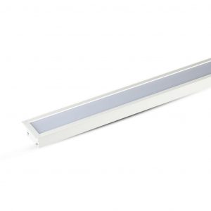 Plafoniera LED Chip Samsung A Incasso 40W Lineare Colore Bianco 120cm 4000K
