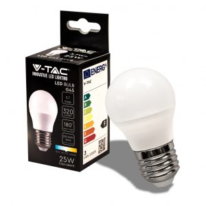 Bulb LED 3.7W E27 G45 4000K