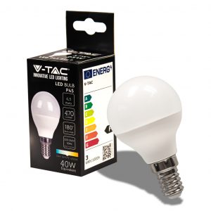 Bulb LED 4.5W E14 P45 4000K