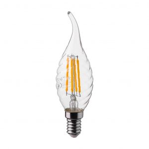 Bulbo filamento a fiamma a fila di fiamma a filo a filo 4000 4000K E14