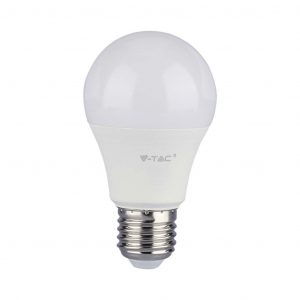 Bulb LED 8.5W E27 A60 Sensore di plastica 3000K