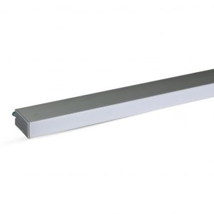 Luce lineare a LED Samsung Chip 40W sospensione sospesa Argento corpo 6500K 1200x35x67mm