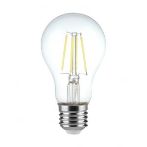 Bulb LED – Filamento 4W E27 A60 Copertura Clear 6400K