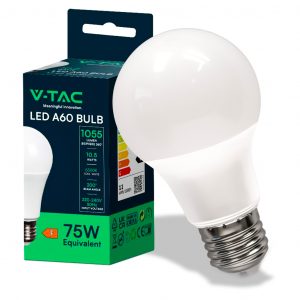 Bulb LED 10.5W E27 A60 Termoplastico 4000K
