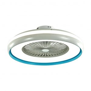 Fandella della scatola a LED da 45 W con anello blu motore leggero a soffitto 3in1
