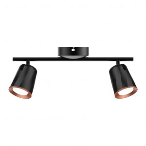 Lampada a parete a LED da 10 W 4000K nero