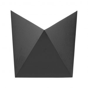 5w LED Wall Light Black Body Body IP65 4000K