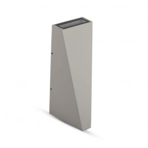Body grigio chiaro a parete a LED 4W IP65 4000K