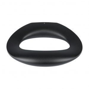 Body nero leggero a parete LED 9W 3000K