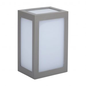 Codino grigio chiaro a parete a LED da 12 W 3000K
