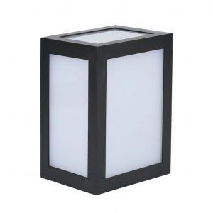 Porta nera leggera a parete LED 12W 3000K